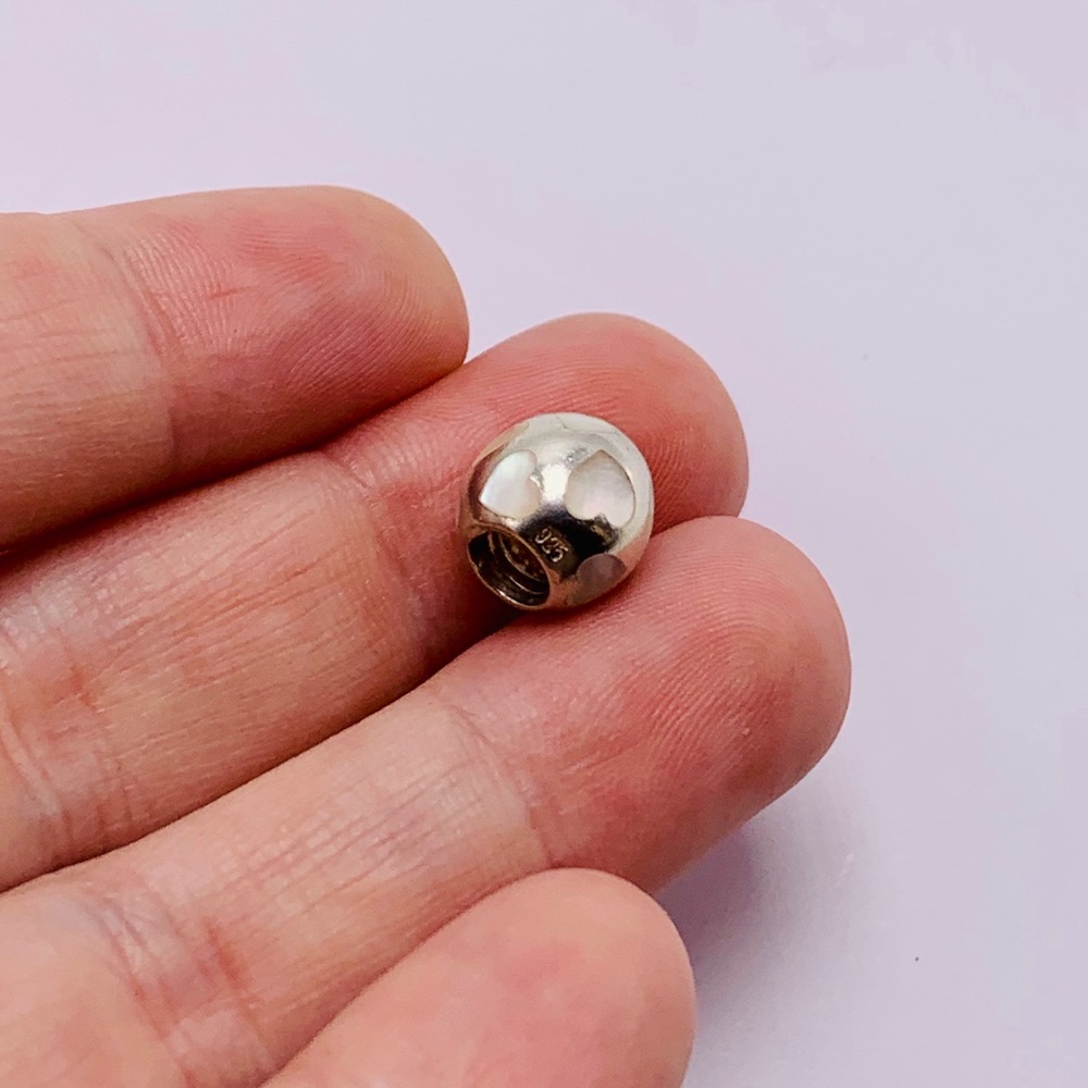 Custom listing X 2 EUC Pandora 790398MPW 
 Charm - Picture 10 of 14